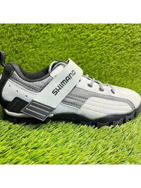 Shimano SH-MT40WL Mens Size 7.5 Gray Black Athletic Outdoor Cycling Shoes